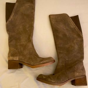 Lucky Brand Suede Knee High Riding Boots Size 7 New w/o tags.